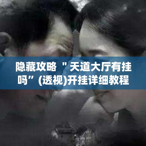 隐藏攻略 ＂天道大厅有挂吗”(透视)开挂详细教程