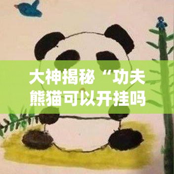 大神揭秘“功夫熊猫可以开挂吗”(确实是有挂)知乎