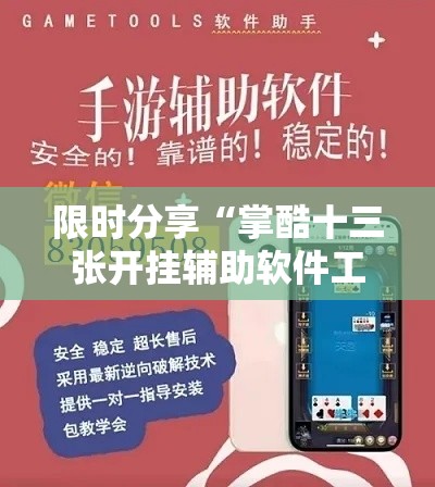 限时分享“掌酷十三张开挂辅助软件工具”附透视挂详细教程