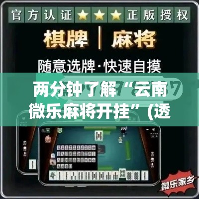 两分钟了解“云南微乐麻将开挂”(透视挂)详细用法教程