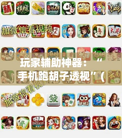 玩家辅助神器：“手机跑胡子透视	”(最新透视辅助上线)