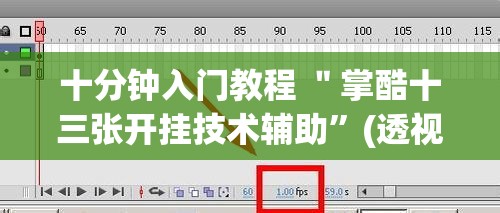 十分钟入门教程 ＂掌酷十三张开挂技术辅助	”(透视)开挂详细教程