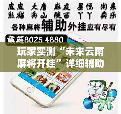 玩家实测“未来云南麻将开挂	”详细辅助透视
