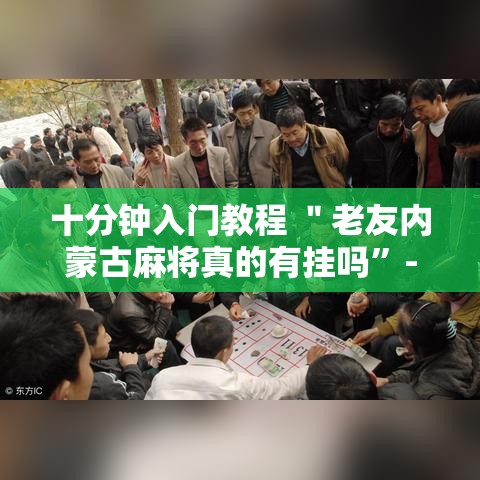 十分钟入门教程 ＂老友内蒙古麻将真的有挂吗	”-开挂神器-包教包会