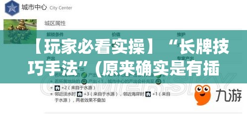 【玩家必看实操】“长牌技巧手法”(原来确实是有插件)