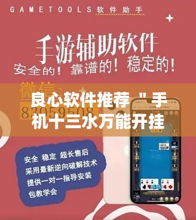 良心软件推荐 ＂手机十三水万能开挂器通用版	”开挂(透视)辅助教程