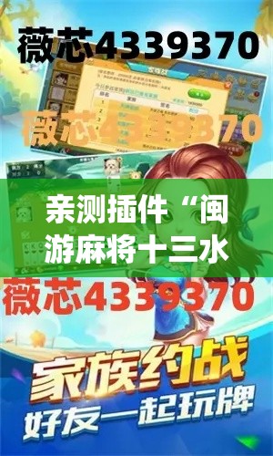 亲测插件“闽游麻将十三水开挂教程”(原来确实是有插件)