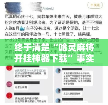 终于清楚“哈灵麻将开挂神器下载”事实上确实有挂