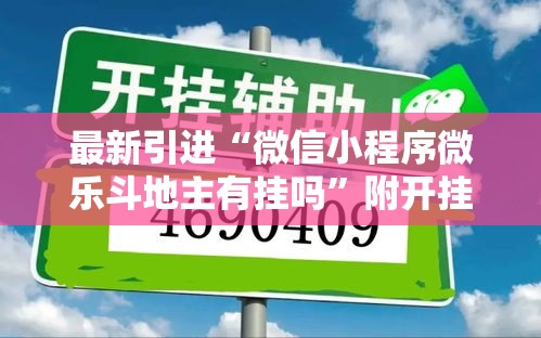 最新引进“微信小程序微乐斗地主有挂吗”附开挂脚本详细教程