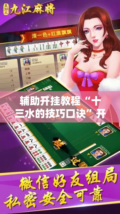 辅助开挂教程“十三水的技巧口诀”开挂辅助详细步骤