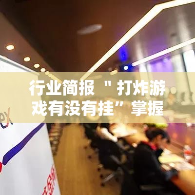 行业简报 ＂打炸游戏有没有挂	”掌握辅助功能必胜规则