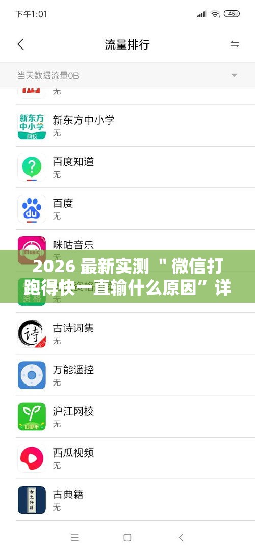 2026 最新实测 ＂微信打跑得快一直输什么原因”详细分享装挂步骤教程