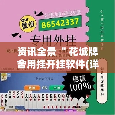 资讯全景 ＂花城牌舍用挂开挂软件(详细透视开挂教程)