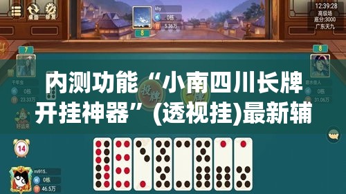 内测功能“小南四川长牌开挂神器”(透视挂)最新辅助详细教程