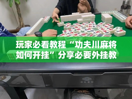 玩家必看教程“功夫川麻将如何开挂”分享必要外挂教程