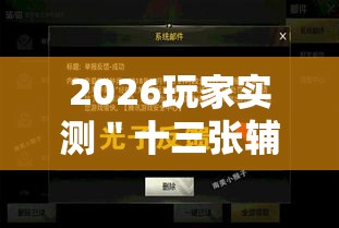 2026玩家实测＂十三张辅助软件开挂”开挂必胜方法