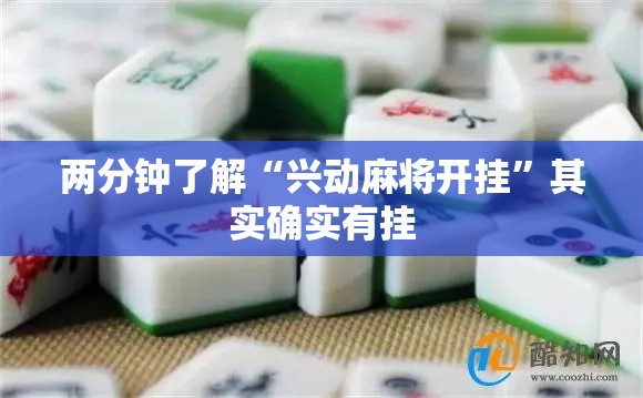 两分钟了解“兴动麻将开挂”其实确实有挂