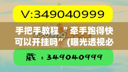 手把手教程 ＂牵手跑得快可以开挂吗”(曝光透视必备猫腻)