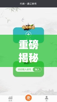 重磅揭秘“科乐通辽麻将必赢神器开挂教程下载”(详细辅助脚本)