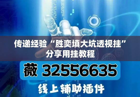 传递经验“胜奕填大坑透视挂”分享用挂教程