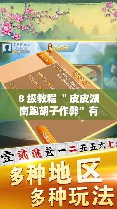 8 级教程 ＂皮皮湖南跑胡子作弊	”有挂详细开挂教程