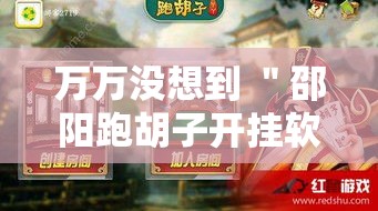 万万没想到 ＂邵阳跑胡子开挂软件	”确实可以使用辅助
