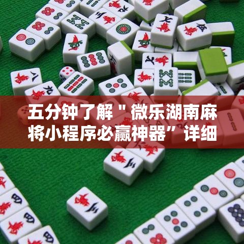 五分钟了解＂微乐湖南麻将小程序必赢神器”详细辅助教程分享