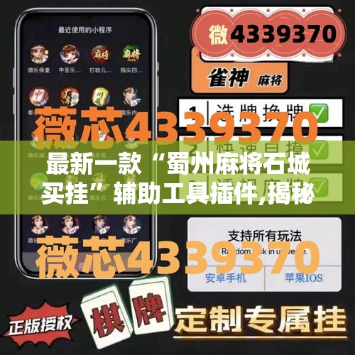 最新一款“蜀州麻将石城买挂”辅助工具插件,揭秘技巧开挂