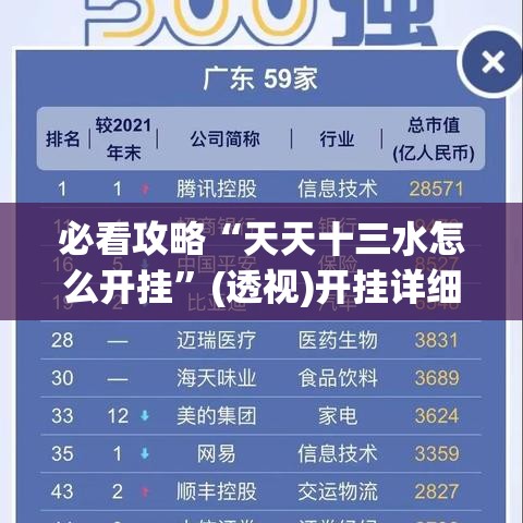 必看攻略“天天十三水怎么开挂”(透视)开挂详细教程