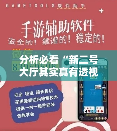分析必看“新二号大厅其实真有透视挂的”科技辅助神器手机版教程