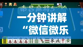 一分钟讲解“微信微乐四川麻将外卦神器免费安装”真的有挂