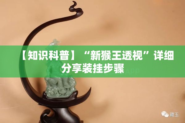 【知识科普】“新猴王透视	”详细分享装挂步骤