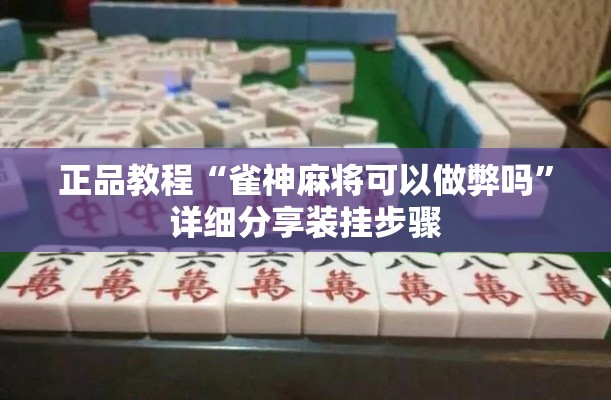 正品教程“雀神麻将可以做弊吗”详细分享装挂步骤