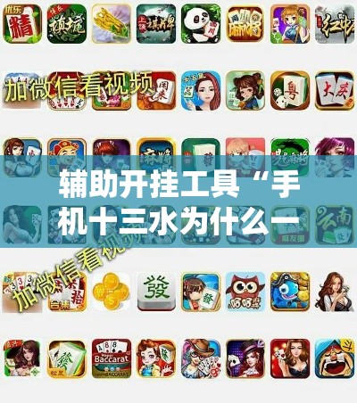 辅助开挂工具“手机十三水为什么一直输”开挂安装教程