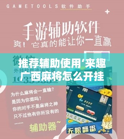 推荐辅助使用‘来趣广西麻将怎么开挂”真可以装挂