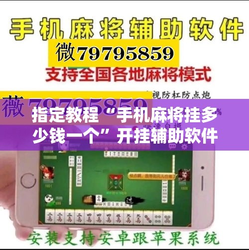 指定教程“手机麻将挂多少钱一个”开挂辅助软件教程
