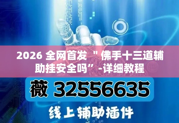 2026 全网首发 ＂佛手十三道辅助挂安全吗”-详细教程
