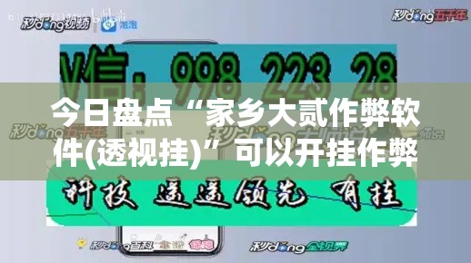 今日盘点“家乡大贰作弊软件(透视挂)”可以开挂作弊