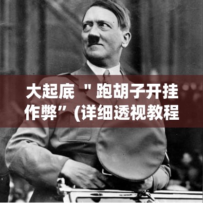 大起底 ＂跑胡子开挂作弊”(详细透视教程)