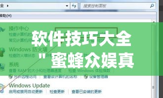 软件技巧大全 ＂蜜蜂众娱真的确实有挂”(曝光透视必备猫腻)