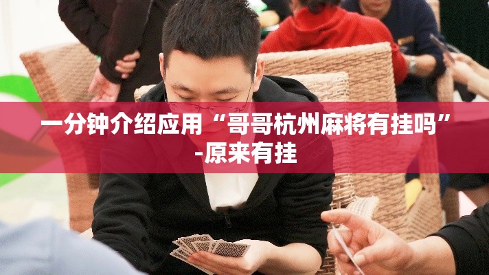一分钟介绍应用“哥哥杭州麻将有挂吗”-原来有挂