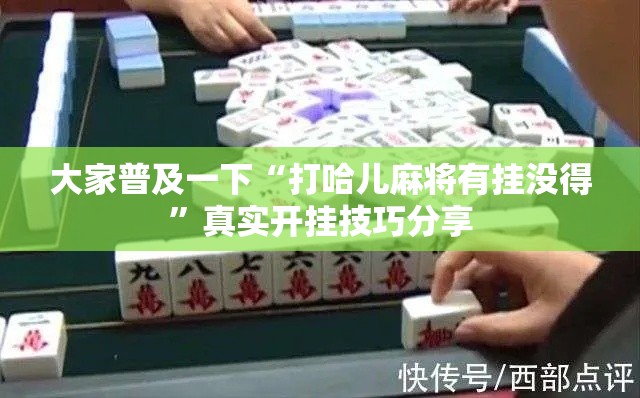 大家普及一下“打哈儿麻将有挂没得”真实开挂技巧分享