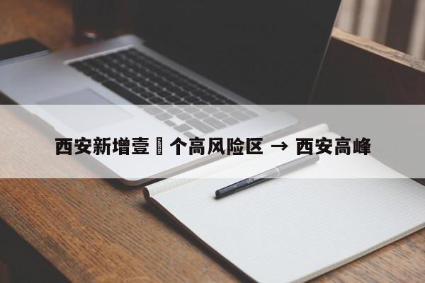 西安新增壹無个高风险区 → 西安高峰