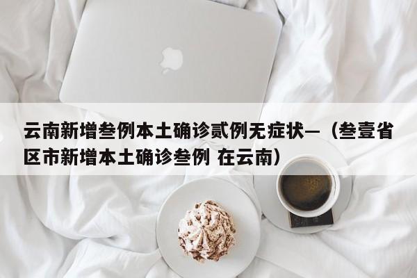 云南新增叁例本土确诊贰例无症状—（叁壹省区市新增本土确诊叁例 在云南）