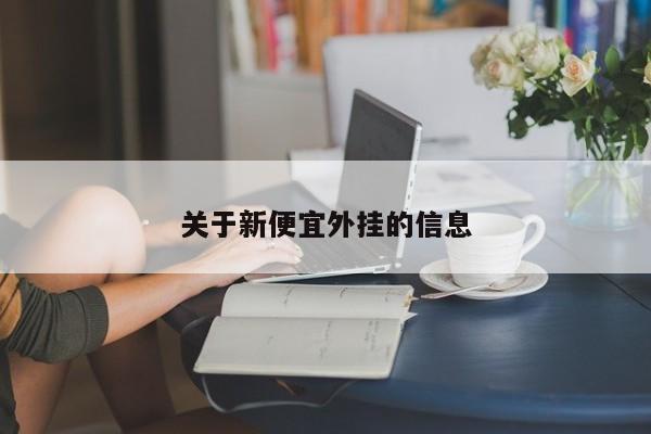 关于新便宜外挂的信息