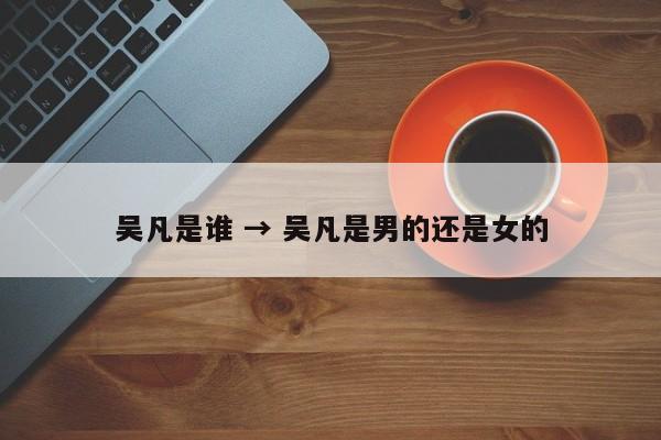 吴凡是谁 → 吴凡是男的还是女的
