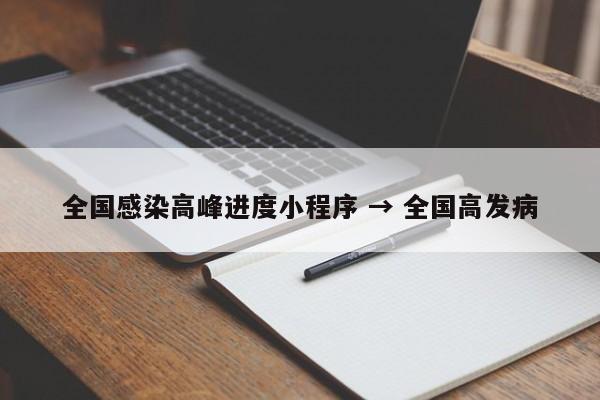 全国感染高峰进度小程序 → 全国高发病